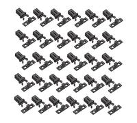 HOUDERCO 1set Push-type Trash Can Lock Fittings Buckles Male Heads Easy Install Switch Lock for Household Garbage Bins Push-buttons for Waste Management