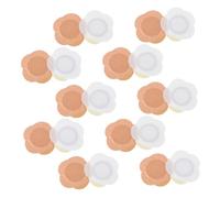 HOUDERCO 20pcs Castor Oil Pack Wrap Self-Adhesive Castor Oil Patches for Belly High Absorbent Tape Ideal for Travel and Home Use