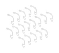 HOUDERCO 20pcs Heavy-duty Cage Side Fasteners Rabbit Cage Fixed Side Buckles Small Pet Accessories Tool Setup Hygienic