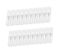 HOUDERCO 20pcs Refillable Foam Hand Soap Dispenser Pump Bottles Clear Liquid Soap Dispenser for Travel Shower Foams and Facial Cleanser Practical and Leak-resistant Design