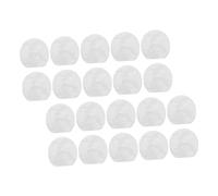 HOUDERCO 20pcs Table Tennis Racket Protective Mask Racket Surface Film Table Tennis Cover Protection Plastic Transparent