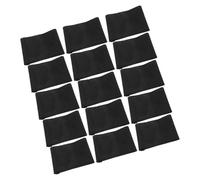 HOUDERCO 25pcs Funeral Mourning Bands Elastic Adjustable Armbands for Memorial Services Soccer Sports and Teams Event Comfortable