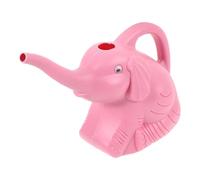 HOUDERCO 2pcs Elephant Watering Can Set with Long Spout and 2l Capacity, Lightweight Plastic Watering Pot for Indoor Plants and Garden Use