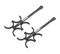 HOUDERCO 2pcs Optical Flipping Tool Glasses Accessory Plastic Visual Test Flipper for Optometry and Eye Examination