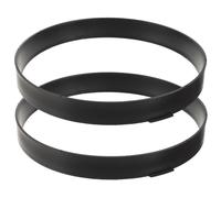 HOUDERCO 2pcs Plastic Round Path Paving Moulds for Garden and Yard, Reusable Walk Path Maker Mold Creating Patterned Walks, Suitable for Communities and Villas