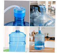 HOUDERCO 2pcs Silicone Hose Tubing Water Bottle Pump Hose Bottle Pump Tube Useful Inlet Pipe Useful Pipe Silicone Tube Water Dispenser Transparent Silica Gel