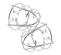 HOUDERCO 2pcs Sprinkler Head Protector Covers for Fire Sprinklers - Heavy Duty Iron Cage Guard for Maximum Impact Resistance and Safety