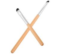 HOUDERCO 2Pcs Tiny Watch Cleaning Brush Soft Bristle Wooden Handle Set for Watch Maintenance and Delicate Jewelry Cleaning