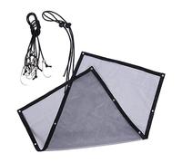 HOUDERCO 2sets Dog Car Safety Net Barrier for Pets Practical Mesh Divider for Vehicle Back Seat and Easy to Install Pet Fencing for Suvs and Cars