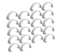 HOUDERCO 30pcs Secure Chicken Cage Door Lock Meat Hook Clips Spring Latch for Bird Cage Holder
