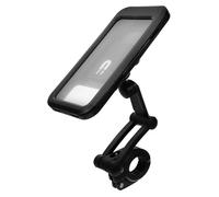 HOUDERCO 360Degree Magnetic Phone Holder for Motorcycles Bicycles Rotating Phone Mount with Magnetic Suction Technology Securely Holds Smartphones Rough Roads Easy