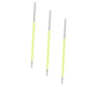 HOUDERCO 3pcs 1mm Yellow Tattoo Eyebrow Pen Set, Fine Oil Microblading Marker for Precise Position Mapping, Professional Tattoo Accessory for Eyebrow Design and Cosmetic Use