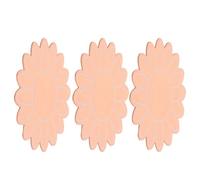 HOUDERCO 3pcs Copper Birdbath Disc 0.6mm Thick 99.99% Pure Copper Universal Fit for Shallow Ceramic Bowls and Bird Bath Basins, Highly Resistant to Sun, Natural Purifier Disc Design