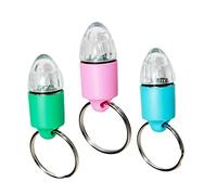 HOUDERCO 3pcs Led Collar Dog Tag Necklace Pet Light Pendants Dog Corrector Pet Hanging Decor Night Visibility