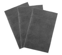 HOUDERCO 3pcs Polyester Reptile Carpets Tank Mat Liner for Tortoises and Reptiles, Supple and Comfortable Bedding Suitable for Turtle Habitat and Terrarium Use