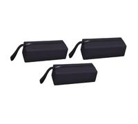 HOUDERCO 3pcs Splashproof Tool Pouch Large Oxford Cloth Multi Purpose Storage Bags with Zipper Portable and Lightweight Organizer for Tools and Accessories Travel Friendly Utility Bags