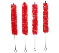 HOUDERCO 4 Pcs Clarinet Cleaning Brush Set for Inner Cleaning and Drying Suitable for Woodwind Instruments Portable and Handy for Storage inside Or outside The Random Color
