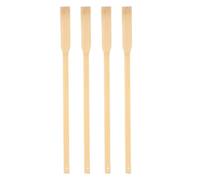 HOUDERCO 4pcs Bamboo Back Scratchers for Adults with Long Reach Relief and Comfortable Grip, Ergonomic Design with Arched Back Claw Scratcher Head and Extended Handle, for Office and Couch