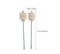 HOUDERCO 4pcs Guitar Barrel Jig Luthier Clamp for Guitar Repair Design Clips for Gluing Cracks and Body Maintenance Making Tools