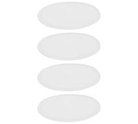 HOUDERCO 4Pcs Heat-Resistant Silicone Sealers for Wide Mouth Mason Jars 70Mm, Multi-Functional Jar Sealing Circles for Kitchen Canning and Food Storage