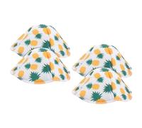 HOUDERCO 4pcs Heat Resistant Soup Bowl Cozy Insulation Bowl Cover Lightweight Polyester Cotton Easy to Clean Yellow for Heating and Warm Temperature Maintaining