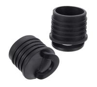 HOUDERCO 4pcs Kayak Drain Plug PVC Plastic Boat Stopper Canoe Drain Hole Stopper Easy Install for Light Boats and Kayaks
