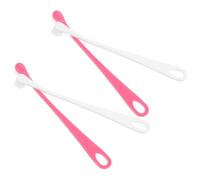 HOUDERCO 4pcs Manual Dog Toothbrushes Portable Pet Teeth Cleaners for Puppies Soft Bristle Oral Care Tool Suitable for Various Mouth Shapes Lightweight and Design for Healthy Teeth