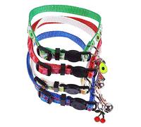 HOUDERCO 4pcs Pet Fruit Collar for Cats and Kittens Bell Includes Avocado Pineapple Watermelon Cherry Patterns Lightweight and Stylish Pet Accessories for Daily Use and Parties