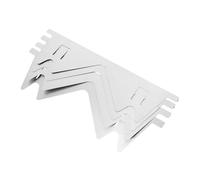 HOUDERCO 4pcs Stainless Steel Stove Covers Retractable Kitchen Oven Filler Easy to Install Fits between Gas Stove and Countertop for Home and Commercial Use