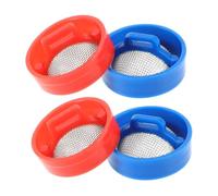 HOUDERCO 4pcs Washer Inlet Valve Strainer Filter Iron Mesh for Washing Machine Parts Easy Installation Reliable Water Inlet Protection Fits Machines