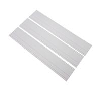 HOUDERCO 50pcs Learning Sentence Strips Double Sided Dry Erase Word Cards for Classroom Use Smooth Writing Surface Lightweight Portable Teaching Supply for Sentence Construction