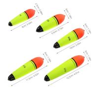 HOUDERCO 5pcs Weighted Eva Foam Sliding Fishing Floats Bobbers for Freshwater and Saltwater Angling Floating Fishing Buoy Set Multiple Sizes 15g 20g 30g 40g 50g for Rod Accessories