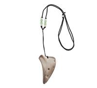 HOUDERCO 6 Hole Dolomite Ocarina for Beginners and Children, Easy to Learn and Use Mini Musical Instrument, Portable Straw Fired Ocarina Suitable for Practice and Music Play Random Color