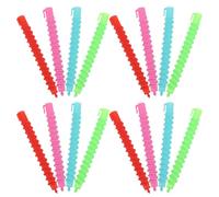 HOUDERCO 60pcs Spiral Perm Rods Plastic Hair Curlers for Salon and Home Use Spiral Curl Rod Replacement Suitable for Short and Long Hair