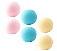 HOUDERCO 6pcs Cat Squeaky Toys Interactive Cat Play Balls Catnip Teaser Smart Simulation Animal Sounds for Kitten