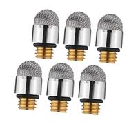 HOUDERCO 6pcs Replacement Stylus Tips Conductive Fiber Mesh for Accurate Touch Screen Use Compatible Pen Nibs