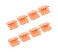HOUDERCO 8pcs Transparent Dog Pee Pad Holder for Secure Puppy Training Nonslip Base for Stability Potty Training for Dogs and Puppies