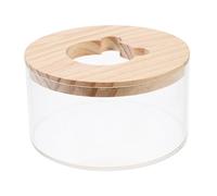 HOUDERCO Acrylic Hamster Bathtub Decorative Chinchilla Bath Box Small Pet Potty
