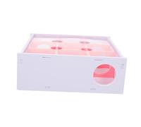HOUDERCO Acrylic Hamster Maze Creative Pet Exercising Labyrinth for Happy Small Animals Dwarf Hamster Habitat House with Smooth Edges for Safe Playtime