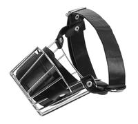 HOUDERCO Adjustable Dog Muzzle for Medium Dogs Pet Mask Integrated Cover for for Training