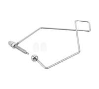HOUDERCO Adjustable Stainless Steel Acupressure Ear Treatment Clip Arc-Shaped Structure for Self-Massage and Travel, Applies Pressure to Target Areas and Reduces Risk of Slipping