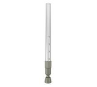 HOUDERCO Adjustable Telescopic Support Legs for Makeup Case, Metal Cosmetic Support Leg Stand with 3-section Height Adjustable Poles and Anti-slip Feet, Lockable Vanity Station for Salon