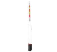 HOUDERCO Alcohol Hydrometer Wine Tester with Portable Compact Design for Home Brewing and Wine Making Measurement Scale Included