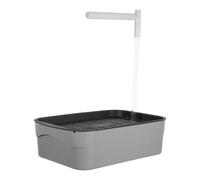 HOUDERCO Automatic Parrot Bathtub with Portable Design and Efficient Water Conservation, Abs Material Bird Bath for Small Animals and Pet Birds, for Outdoors and Locations at Home