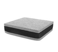 HOUDERCO Bass Soundproofing Pads 20X20X5.2Cm Light Grey Foam Diffuser for Subwoofer and Floor Monitor Sound Absorber