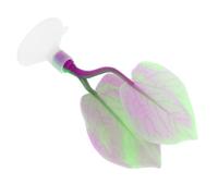 HOUDERCO Betta Resting and Spawning Bed Fish Tank Decor Double Silicone Soft Leaf Pad Aquarium Accessory