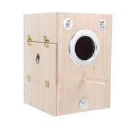 HOUDERCO Bird Nest Incubator Box for Canaries Parrots and Wild Birds Suitable for Garden and Pet Shop Use