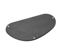HOUDERCO Black Plastic Bass Guitar Back Plate with Easy Installation and Break Resistance Replacement Pickguard for DIY Guitar Parts and Accessories Suitable for Learners