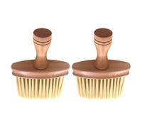 HOUDERCO Brush Tool with Set Guitar Handle 2pcs and Cleaner Wooden Nylon Bristles, Gentle Cleaning for Guitar Strings and Piano, for Musicians and Music Enthusiasts