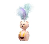 HOUDERCO Cat Ball Toy Kitten Teaser Interactive Pet Toy Indoor Cat Plaything Fun Tumbler Great for Curious